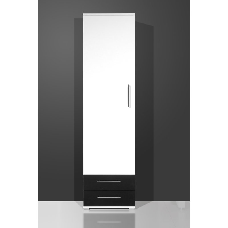 1 Door Wood Wardrobe