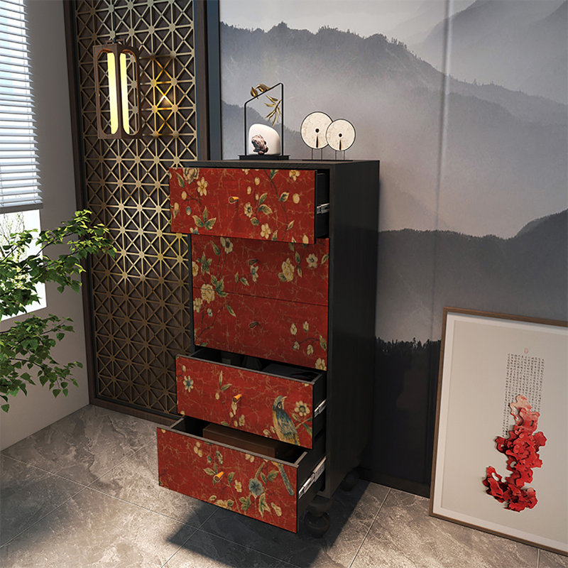 Armoire de rangement de salon rétro universelle