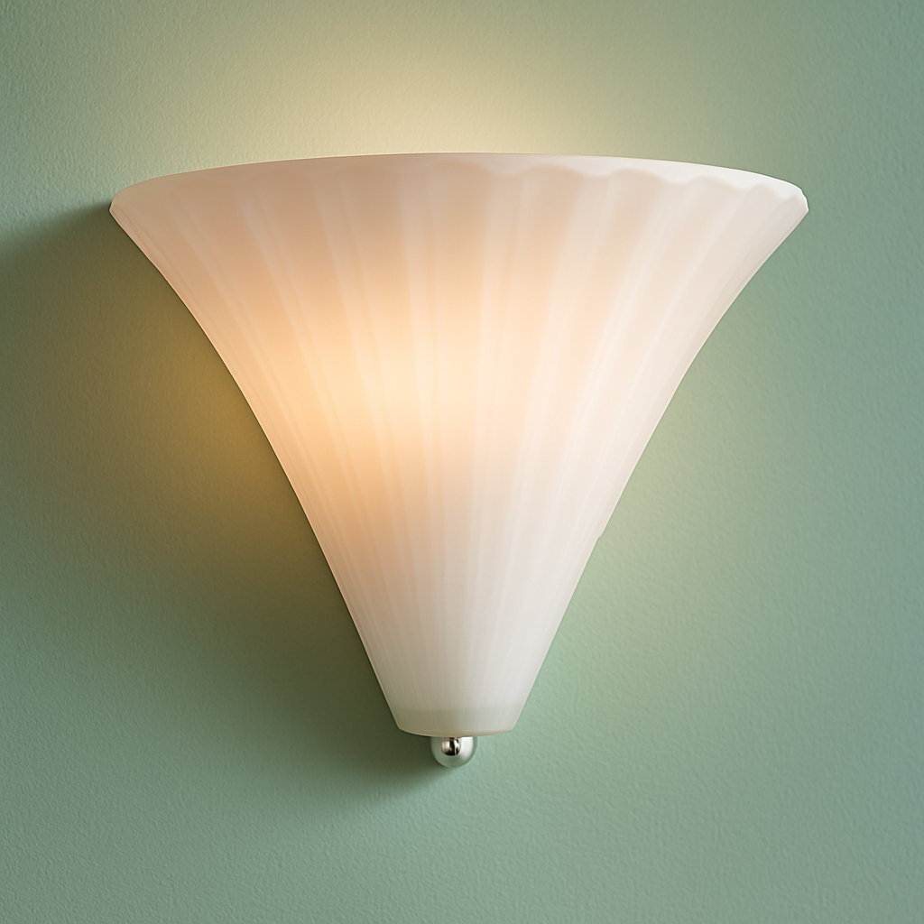 Glass Flush Mounted Sconce