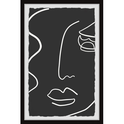 Quaregnon Future Beauties 1 Piece Single Picture Frame Wall Art