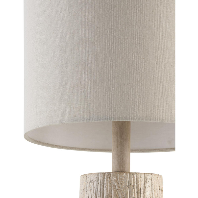 Lampe de sol Passio, Crème
