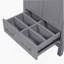 Meuble-lavabo de 24 pouces avec lavabo encastré intégré et armoire de rangement avec 2 portes et 1 tiroir. Comprend une tablette de porte à double couche, conception à fermeture en douceur-209824006