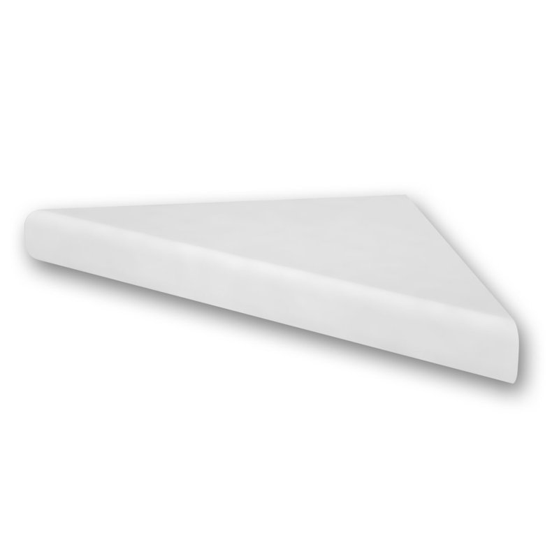 Étagère d'angle 15 po FlexStone, Blanc