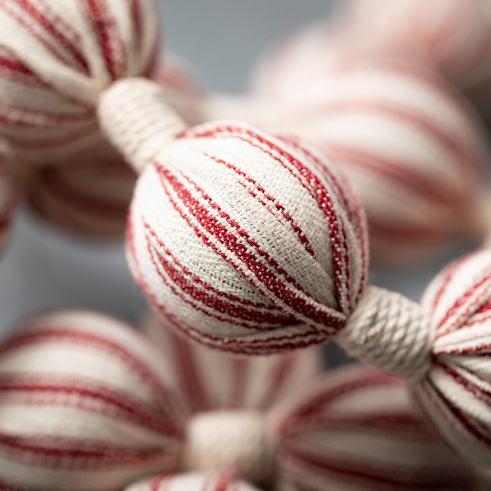 72" Ticking Ball Novelty Garland, Red