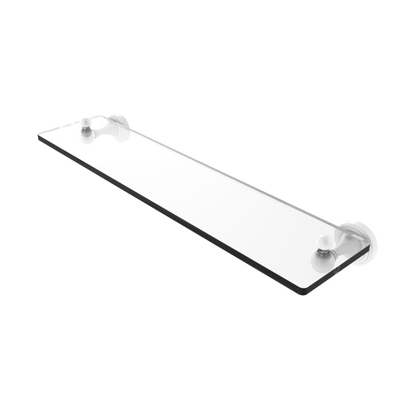 Tablette murale Godin, Blanc mat, 22 po