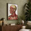 Anatomical Head Profile Medical - Wrapped Canvas-1600521529-1600521528