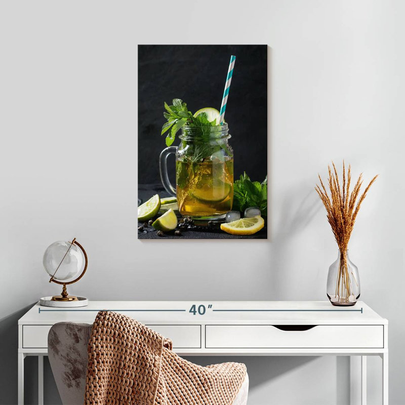 Yarlin Fresh Lemon Mint Tea, 24" H x 16" W