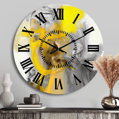 Vivid I - Horloge murale abstraite