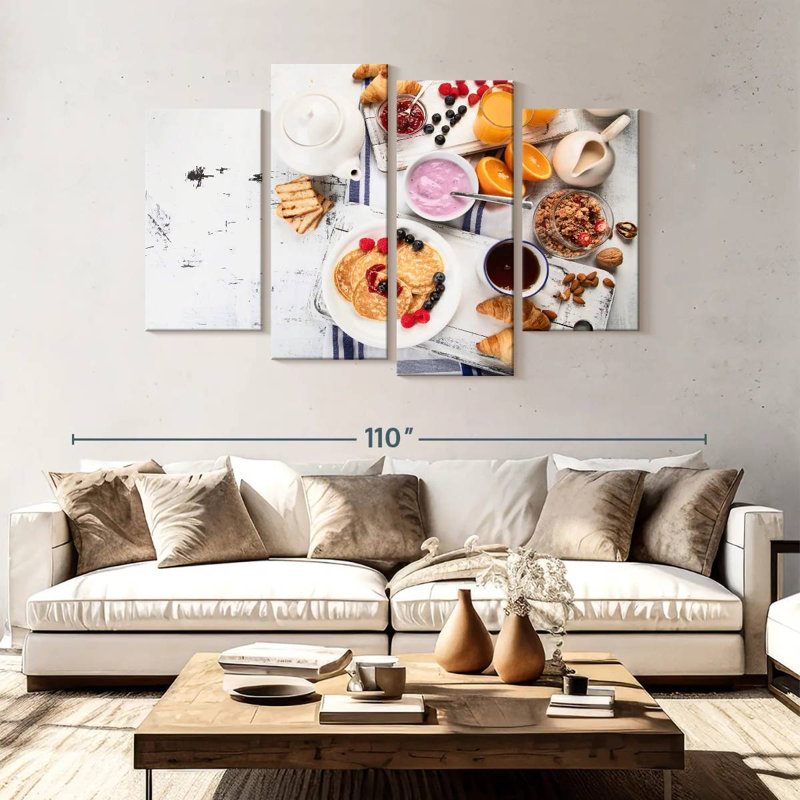 Yarlin Breakfast Selection, 54" H x 84" W