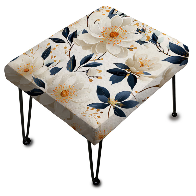 Motif floral White Essence