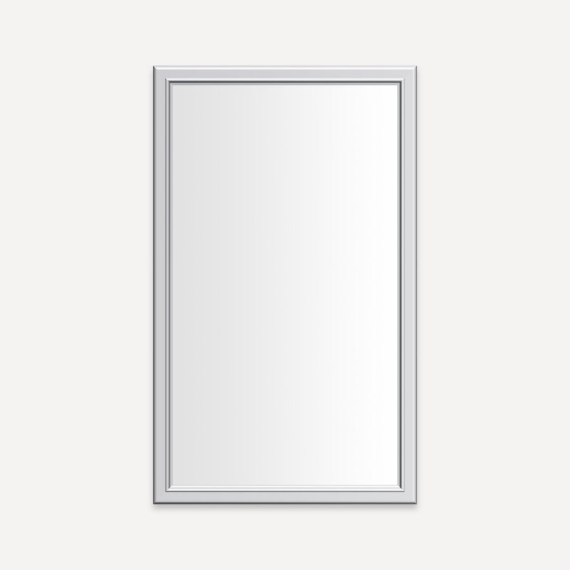 Main Line Cabinet, Chrome, 39.38" H x 23.25" W x 4" D