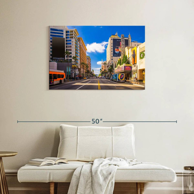 LA Hollywood Boulevard, H 24 po x l 36 po