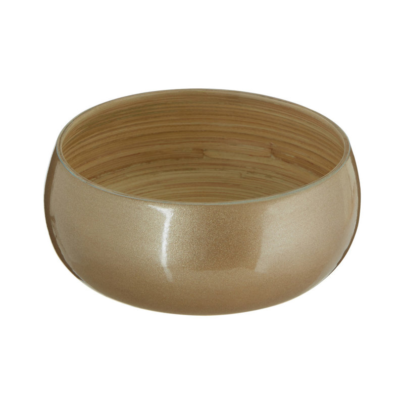 17 Stories Griselda Bamboo Serving Bowl