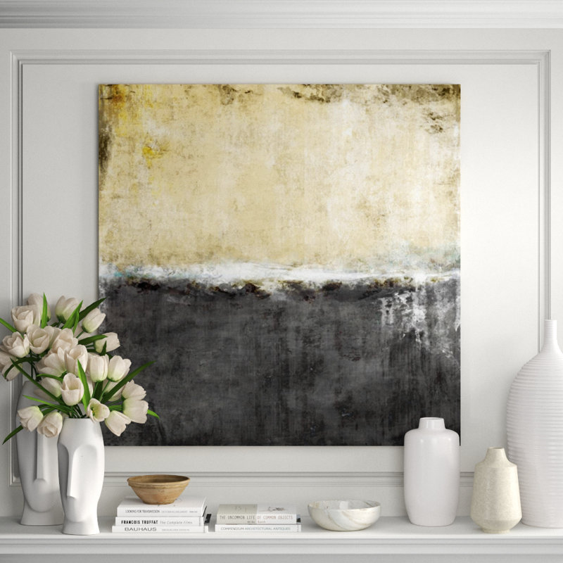 Chroma Horizons VII Painting by Austin Beiv, Outdoor, 36" H x 36" W
