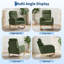 Chaise berçante rembourrée avec repose-pieds et poche latérale-1016721593-1016721595