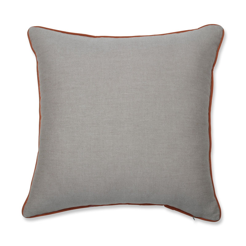 Cotton Reversible Throw Pillow