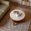 Table basse ronde blanche Rockboard-979061861