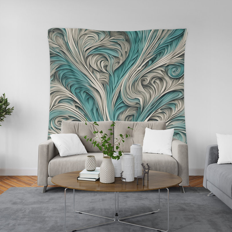 Tapisserie murale, H 60 po x l 51 po