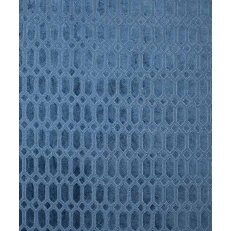 Zinnia Fabric, Blue