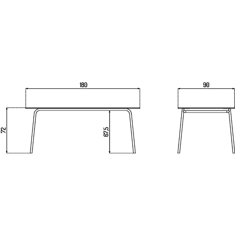 Salto Outdoor Garden Table