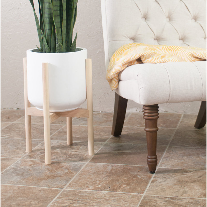 Terrehalle Pot Planter, White