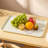 4 Pack Rectangular Plastic Tray For Home Use - Ideal For Tea Cups, Water Glasses, Snacks, Fruits, Candies, And As A Storage Serving Tray-173801725