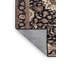 Tapis brun lavable à la machine-1220294798