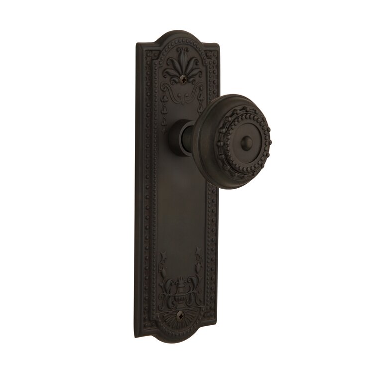 Emtek Oval Beaded 7 Brass Door Handle-Plate - Shop Decorative Door  Hardware at Homestead Hardware.com