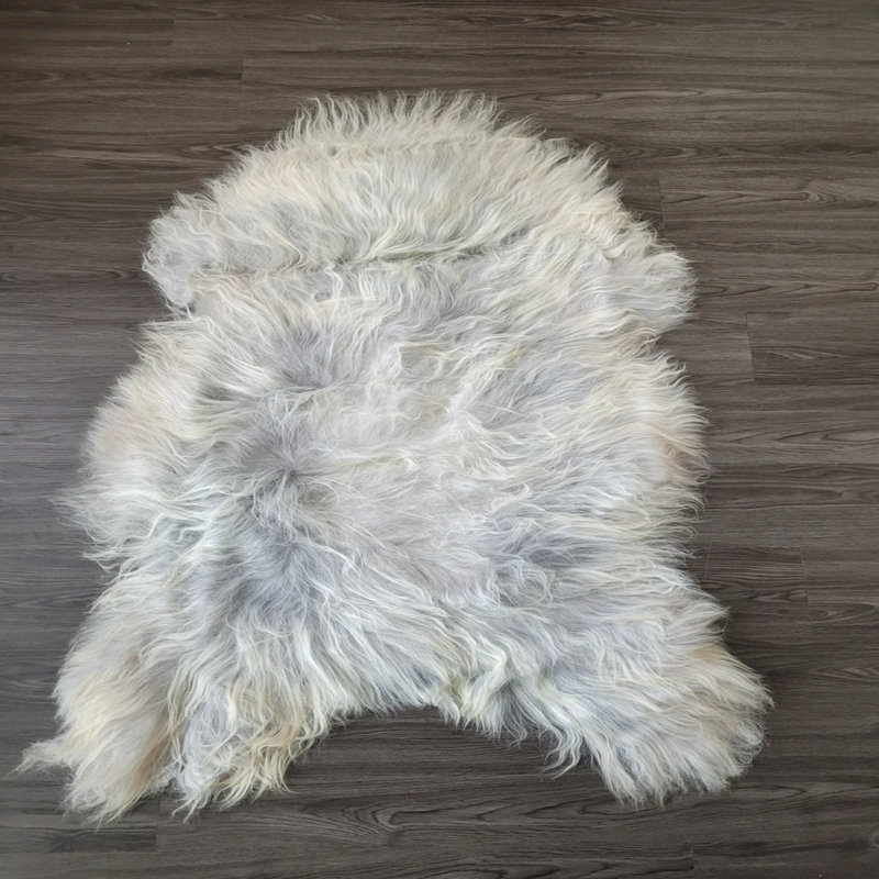 Tapis en peau de mouton Islandais