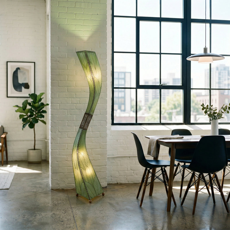 72'' Novelty Floor Lamp, Green