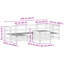 7 Piece Garden Sofa Set Solid Wood Douglas Fir-563819555