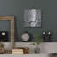 Red Barrel Studio® «Abstract in Grey IV» par Cindy Jacobs, art mural en métal-870253476