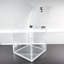 Boîte de 12 pi x 12 po x 12 po en acrylique transparent Plexiglas