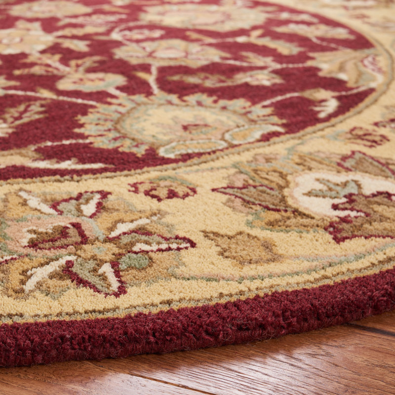 Cranmore Hand Tufted Wool Oriental Rug, Oval 7'6" x 9'6"