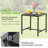 Amanjit Wicker 2 - Person Patio Conversation Set with Cushions