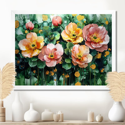 Printemps plante grasse aride - Art mural succulent