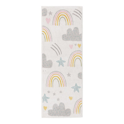 Whimsy Kids Rainbow Rug