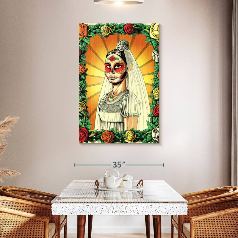 Leisha Muerta Bride, H 48 po x l 32 po