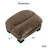 Chenille Fabric Ottoman For Living Room-1123409580