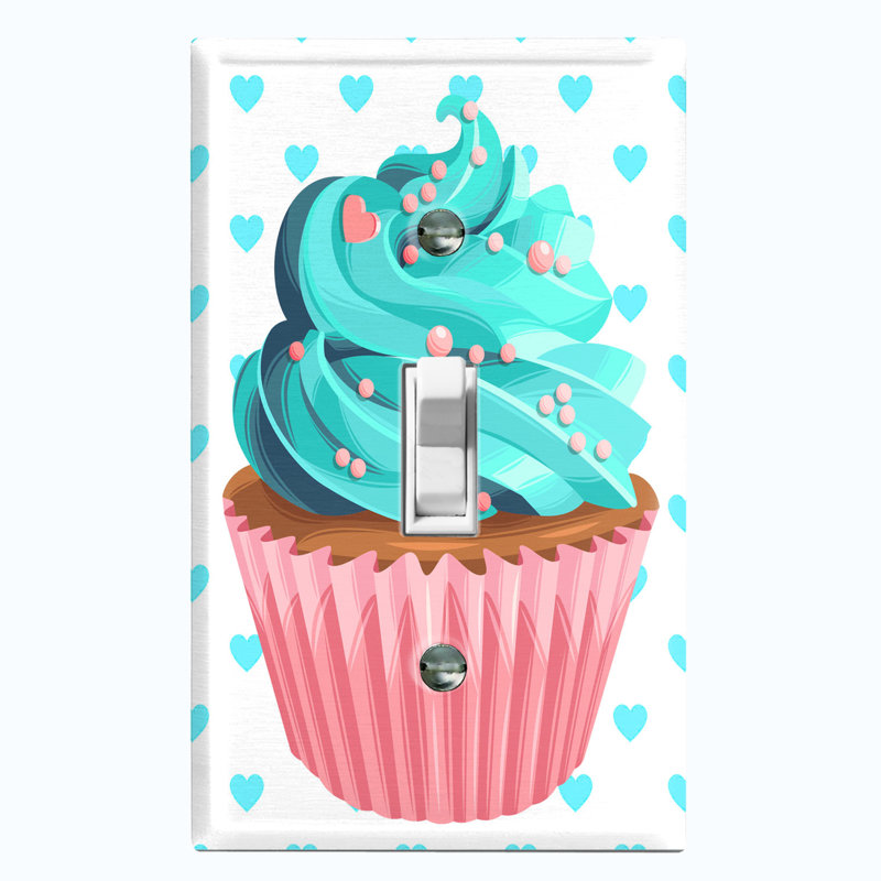 Plaque murale Cupcake Heart
