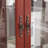 Elegant 2-Door Curio Cabinet with Tempered Glass Doors, Mirrored Back Panel, and Adjustable Shelves - Lighted Display Cabinet for Home and Office (Light Bulb Included)-563192230