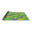 Tapis bleu marine / jaune Antonion-1790399684