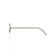 Components Wall-Mount Bathroom Sink Faucet Spout With Ribbon Design 1.2 GPM