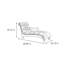 Chaise longue élégante de qualité loisir-102336221-102336220-102336219