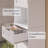Freestanding Tall Linen Cabinet with 2 Doors, 1 Drawer & Adjustable Shelves for Bathroom-965055843