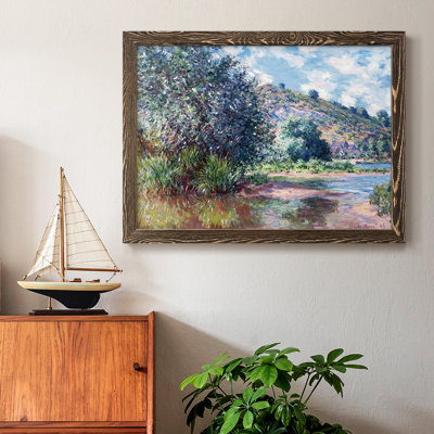 Paysage au port - Reproduction de photo sur toile