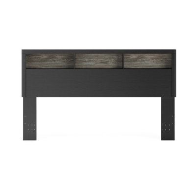 Lumberton Lighted King Bookcase Headboard