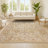 Eglinton Modern Faded Peshawar Ivory Rug-1486910730