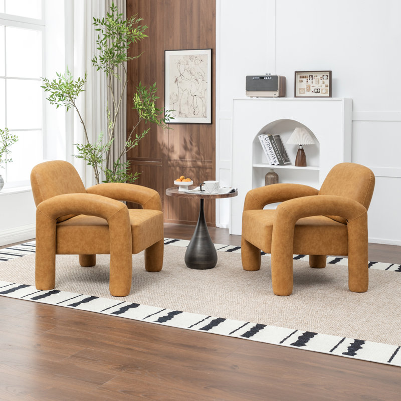Fauteuil Iryanna, Jaune