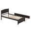 Lit plateforme avec lit gigogne-266669068